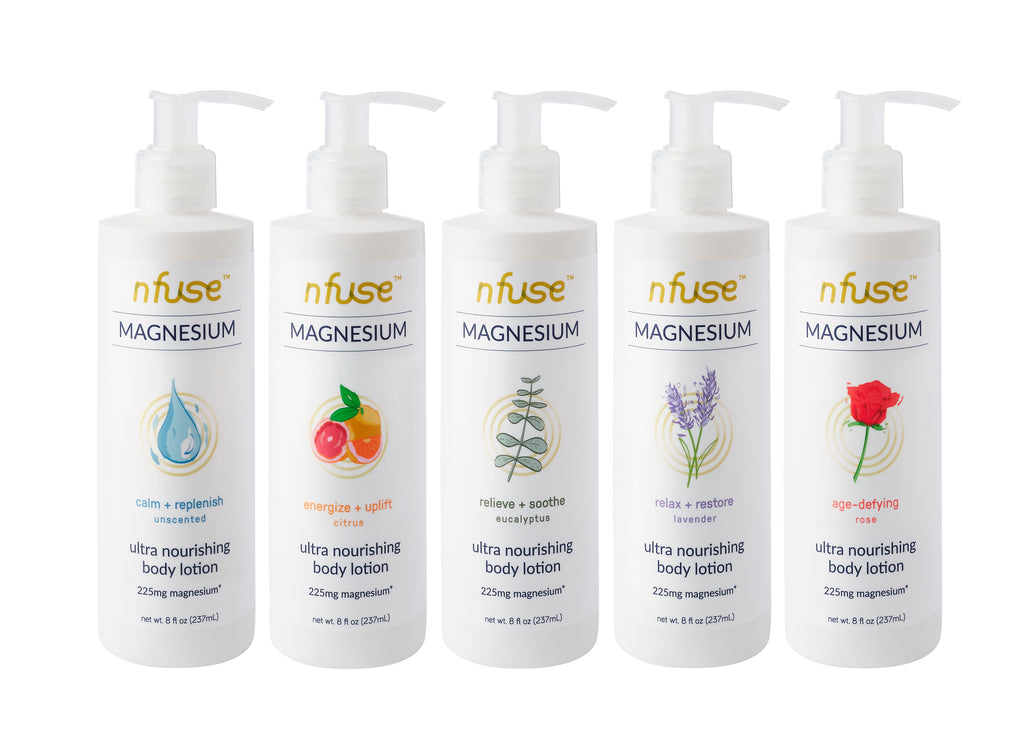 nfuse Natural Magnesium Lotions