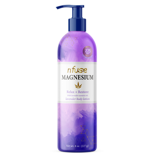 nfuse Magnesium Lavender Relax + Restore Ultra Nourishing Body Lotion