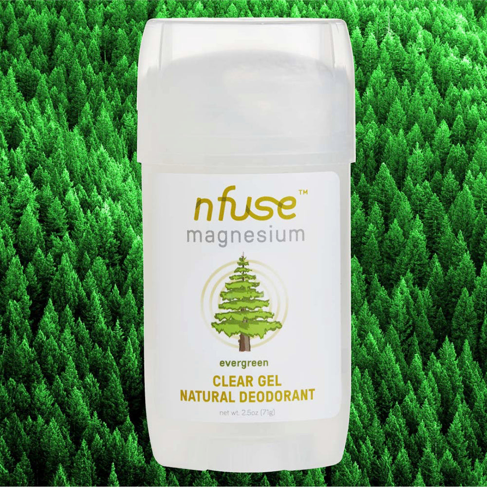 Evergreen Natural Magnesium Clear Gel Deodorant