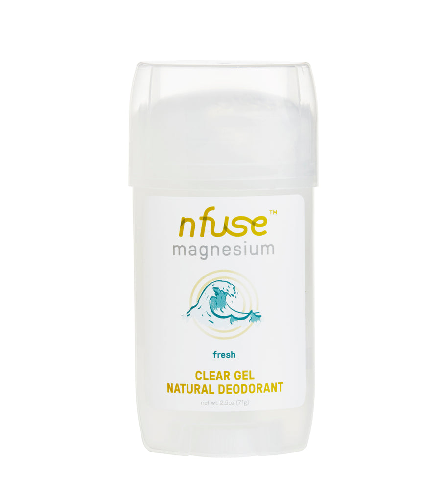 Fresh Natural Magnesium Clear Gel Deodorant