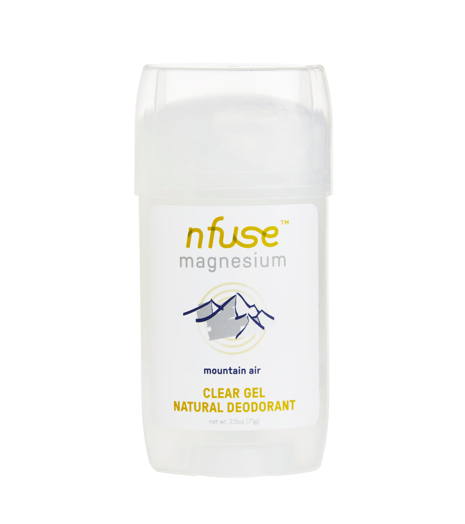 Mountain Air Natural Magnesium Clear Gel Deodorant
